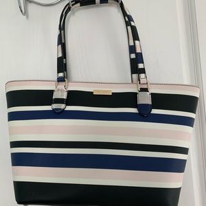 Kate Spade Stripe Tote Bag